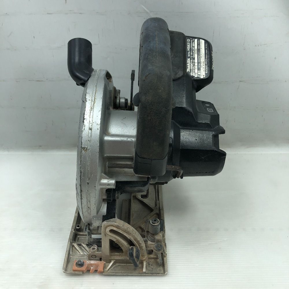 MAKITA マキタ 切断工具 充電式丸ノコ 本体のみ コードレス式 HS631D ブラック HRDEVELOPMENT_JP