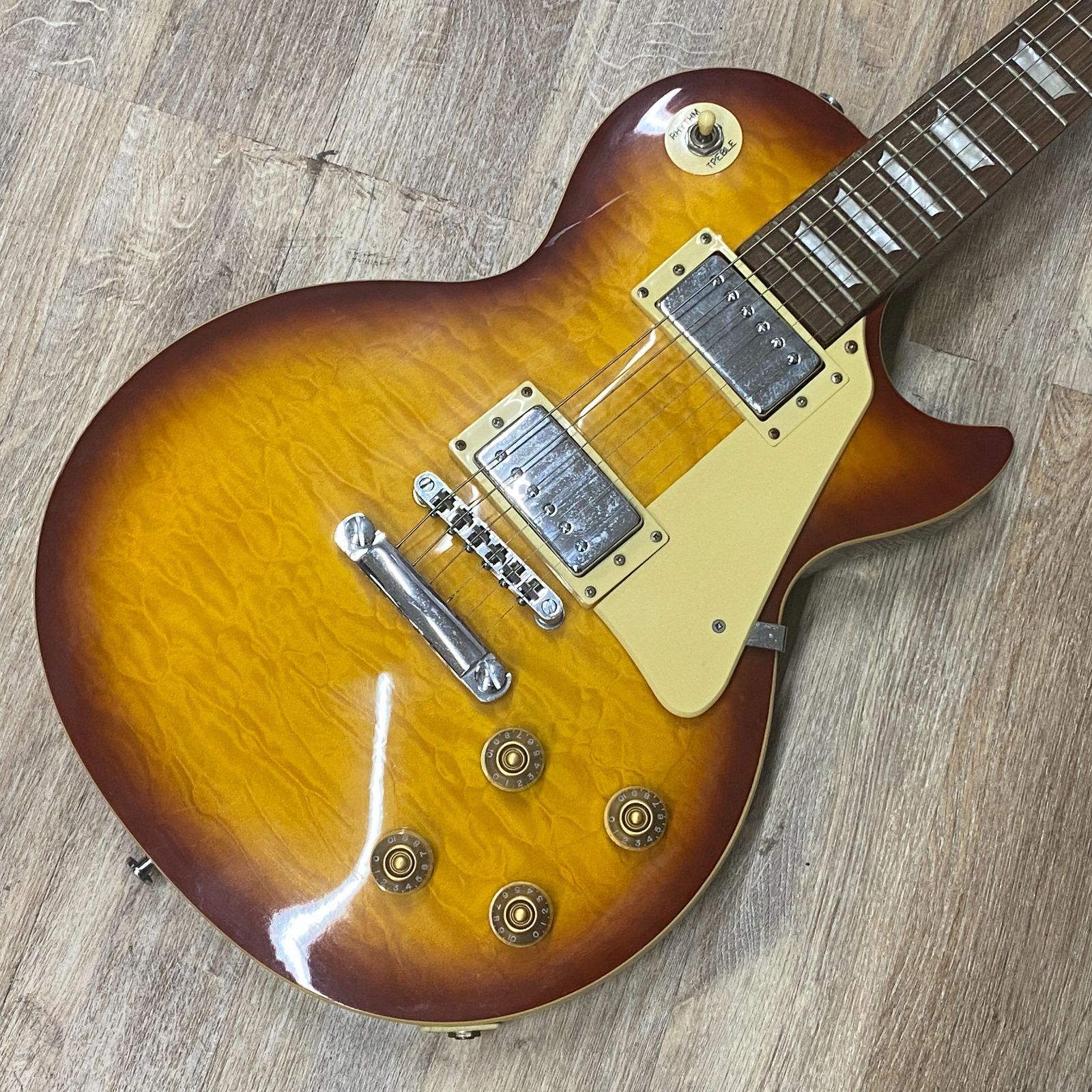 PLAYTECH レスポール PLAYTECH ( プレイテック ) LP400 Lemon Burst レスポールタイプ