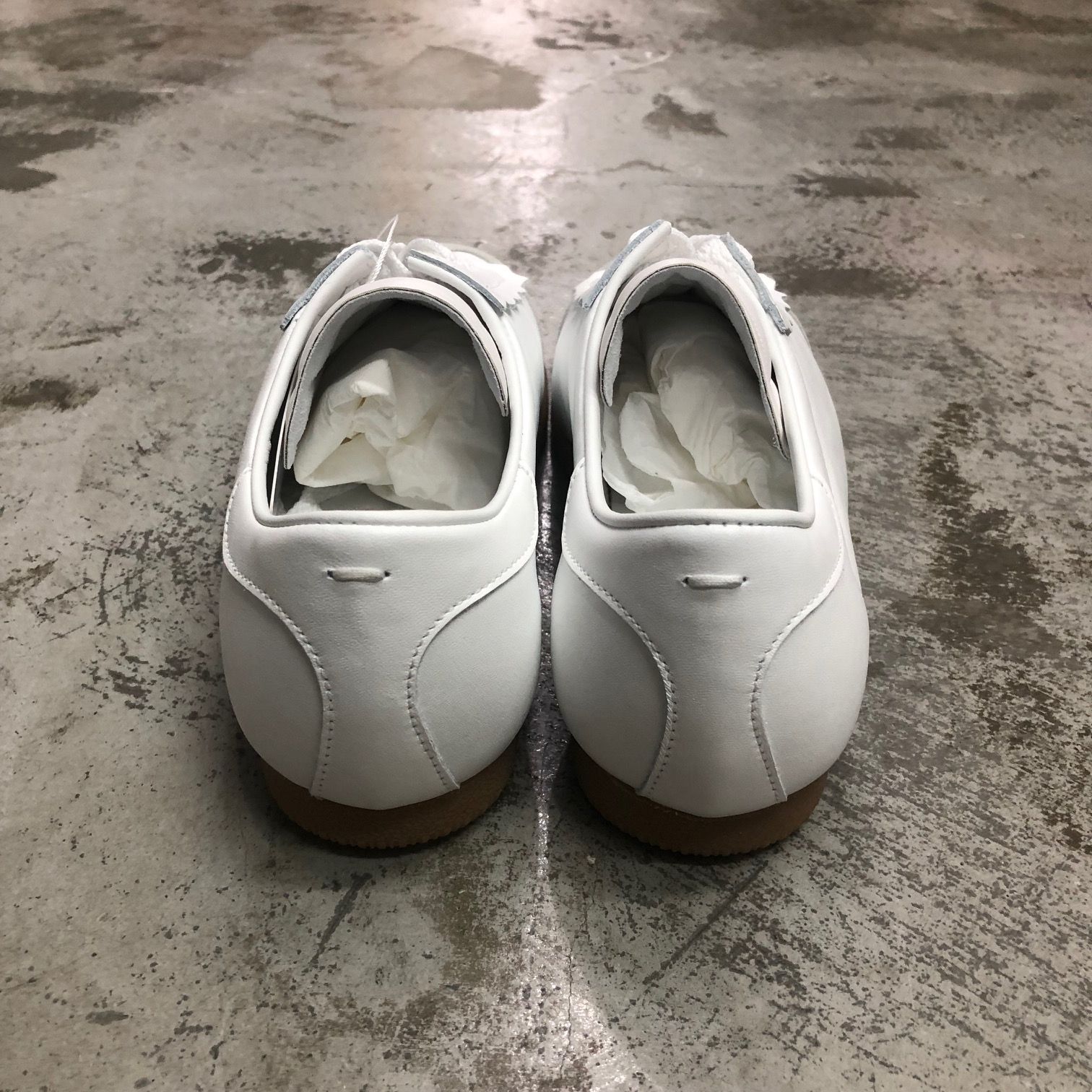 新品 国内正規 Maison Margiela 23SS FEATHER LIGHT S57WS0465 レザー 