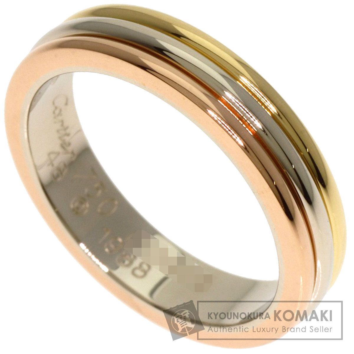 CARTIER カルティエ ラブリング #48 リング・指輪 K18WG レディース  