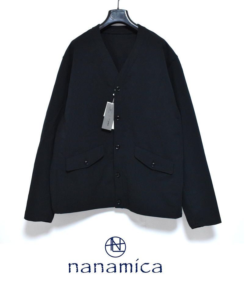 nanamica ブラック カーディガン K*.様 ナナミカ アルファドライ