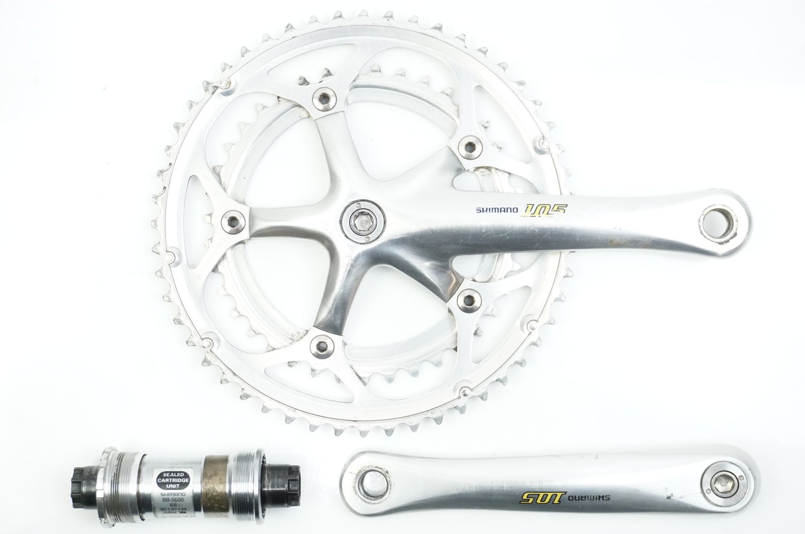 SHIMANO シマノ 105 FC-5500 52-39T 170mm クランクセット | バイチャリ中目黒店