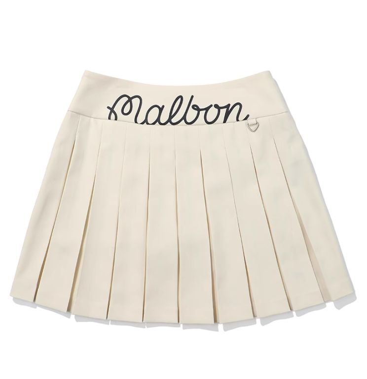Malbon レディース ゴルフスカート プリーツ仕様 美脚効果抜群✨ 2025