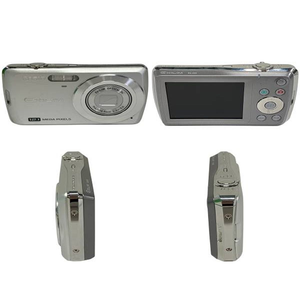 【動作品】CASIO EXILIM EX-Z35　シルバー コンデジ　デジカメ CASIO EXILIM EX-Z35 コンパクト デジタル カメラ コンデジ