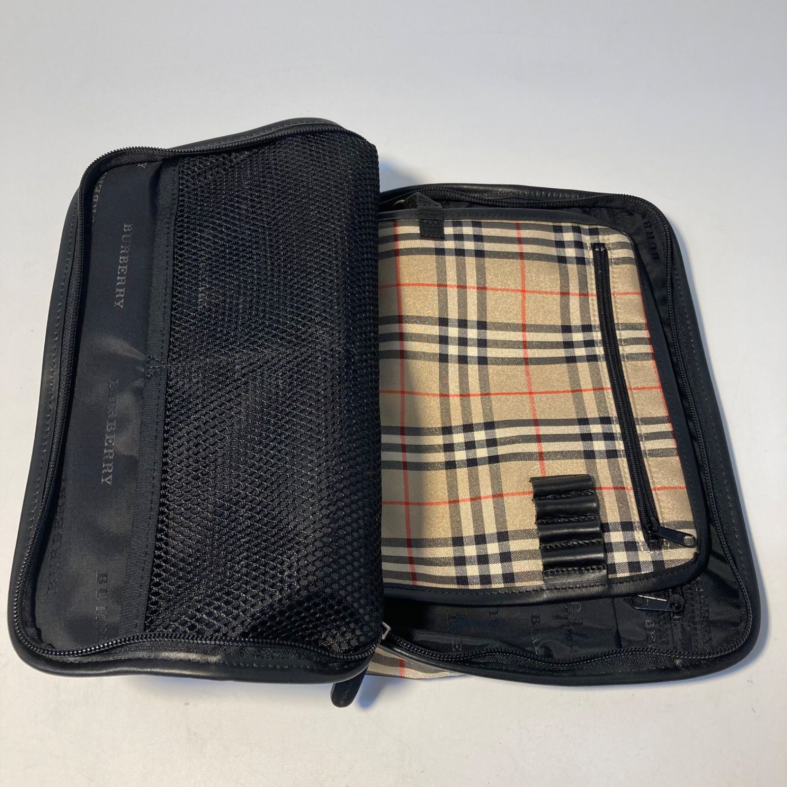 M1218-1-4 Burberry GOLF バーバリー クラッチバック ノバチェック