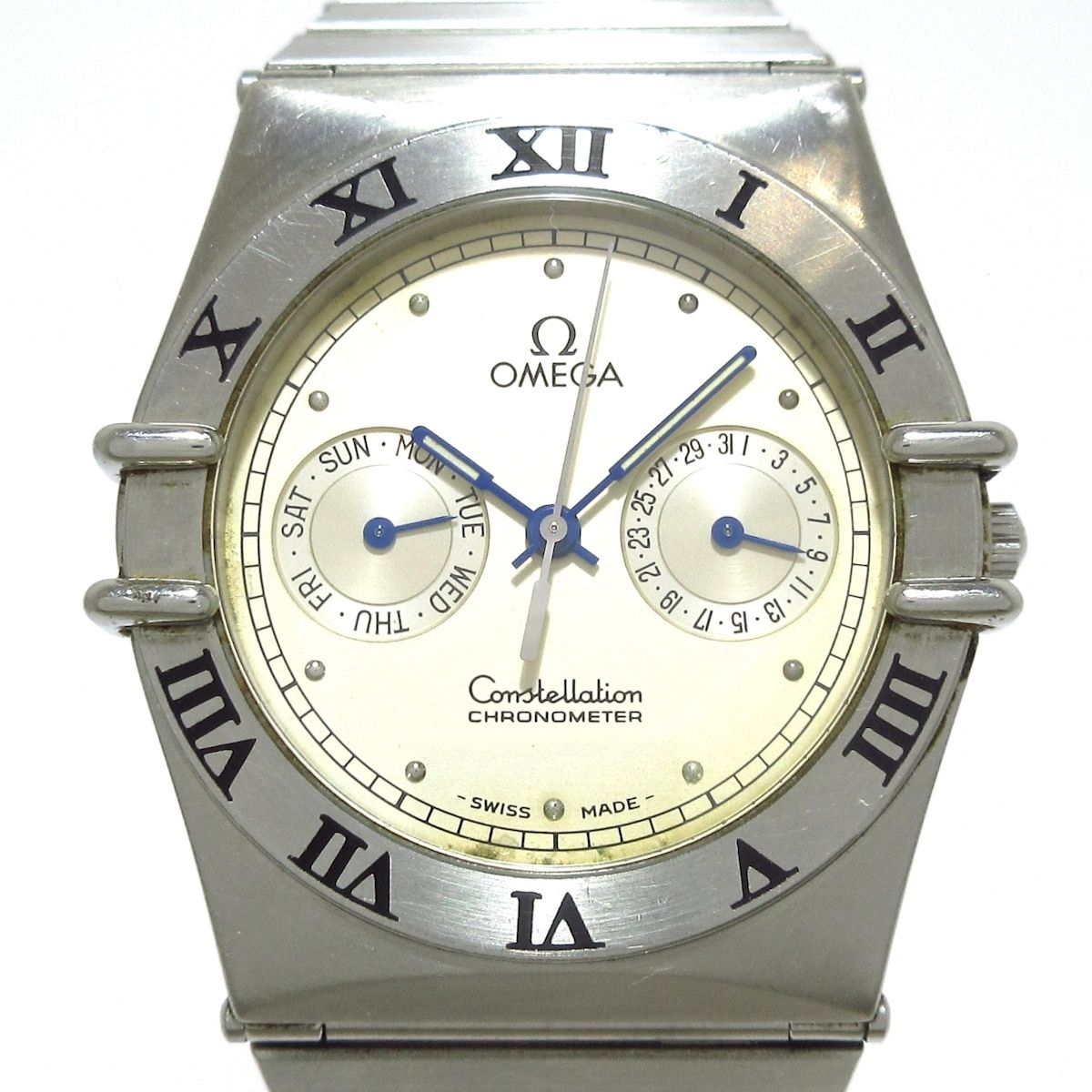 OMEGA オメガ 腕時計 コンステレーション デイデイト ボーイズ SS シルバー