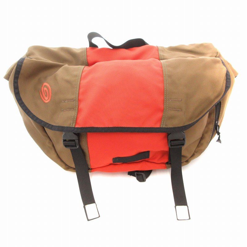 Timbuk2 メッセンジャーバッグ ブラウン/オレンジ ティンバック2 TIMBUK2 ショルダーバッグ メッセンジャー