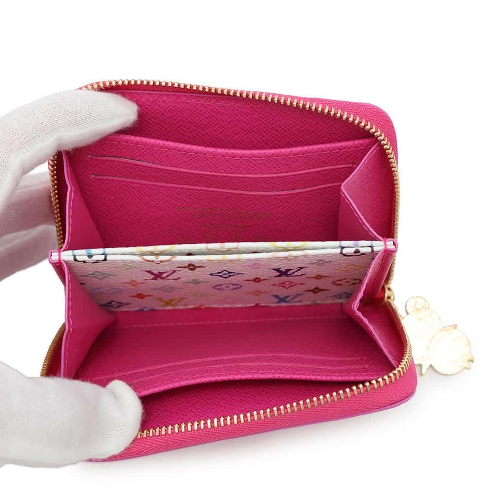 ✨ LOUIS VUITTON ✨ ルイヴィトン ケース　小銭入れ　村上隆 LOUIS VUITTONルイ・ヴィトン × 村上隆 カードケース ブルー