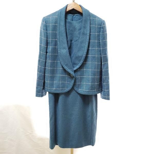 wnc ジュンアシダ junashida ワンピーススーツ 7 青 セットアップ