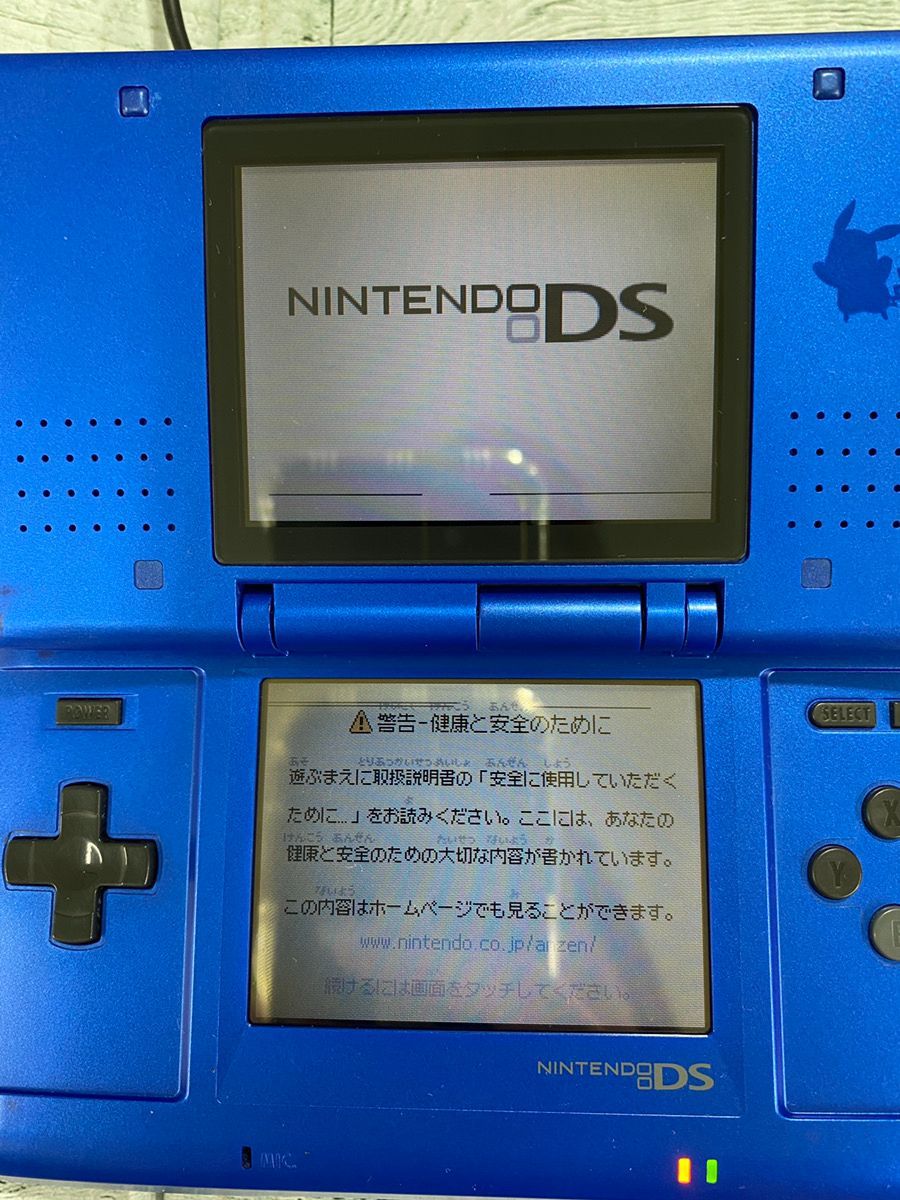 動作品】限定 ゲーム機 本体のみ 「ニンテンドーDS ポケパーク2005」+