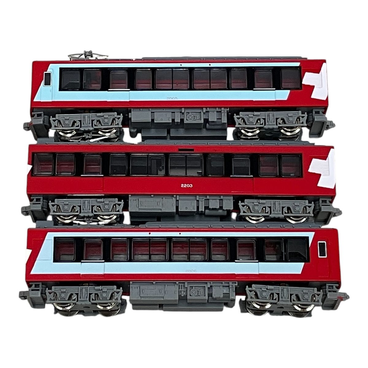 Nゲージ 箱根登山鉄道2000形 グレッシャー・エクスプレス塗装2017 電車 MODEMO Nゲージ 箱根登山鉄道2000形 グレッシャー・エクスプレス