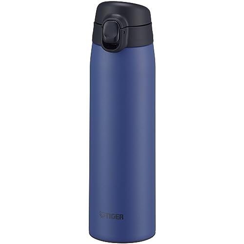 マリンブルー_500ml タイガー 水筒 500ml マグボトル ワンタッチ ステンレスボトル 真空断熱ボトル 保温保冷 在宅 タンブラー利用可 マリンブルー MCT-K050AT