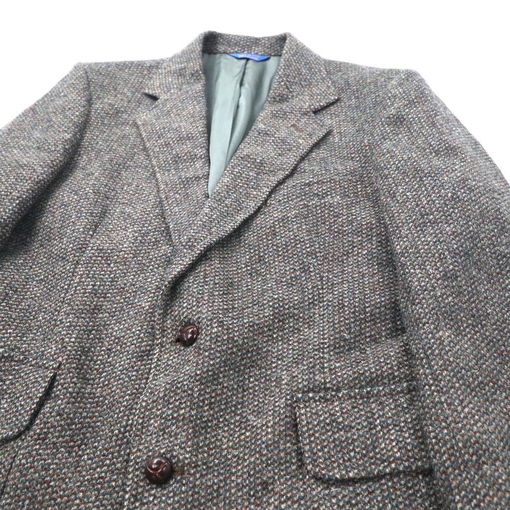 USA製 80年代 PENDLETON 2Bツイードジャケット 40 グレー ウール