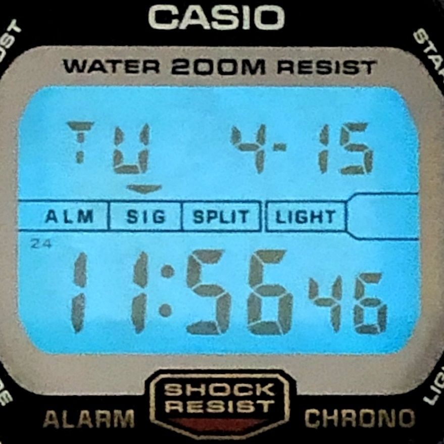 G-SHOCK ジーショック DW-8300-1V M1288 海外200M インラインホッキー  