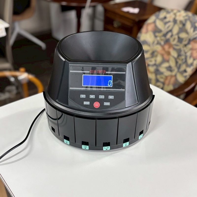 サンコー 電動オートコインカウンター 自動 硬貨 計算機 CNCT82BT 高速 コイン仕分け き CA0420-1
