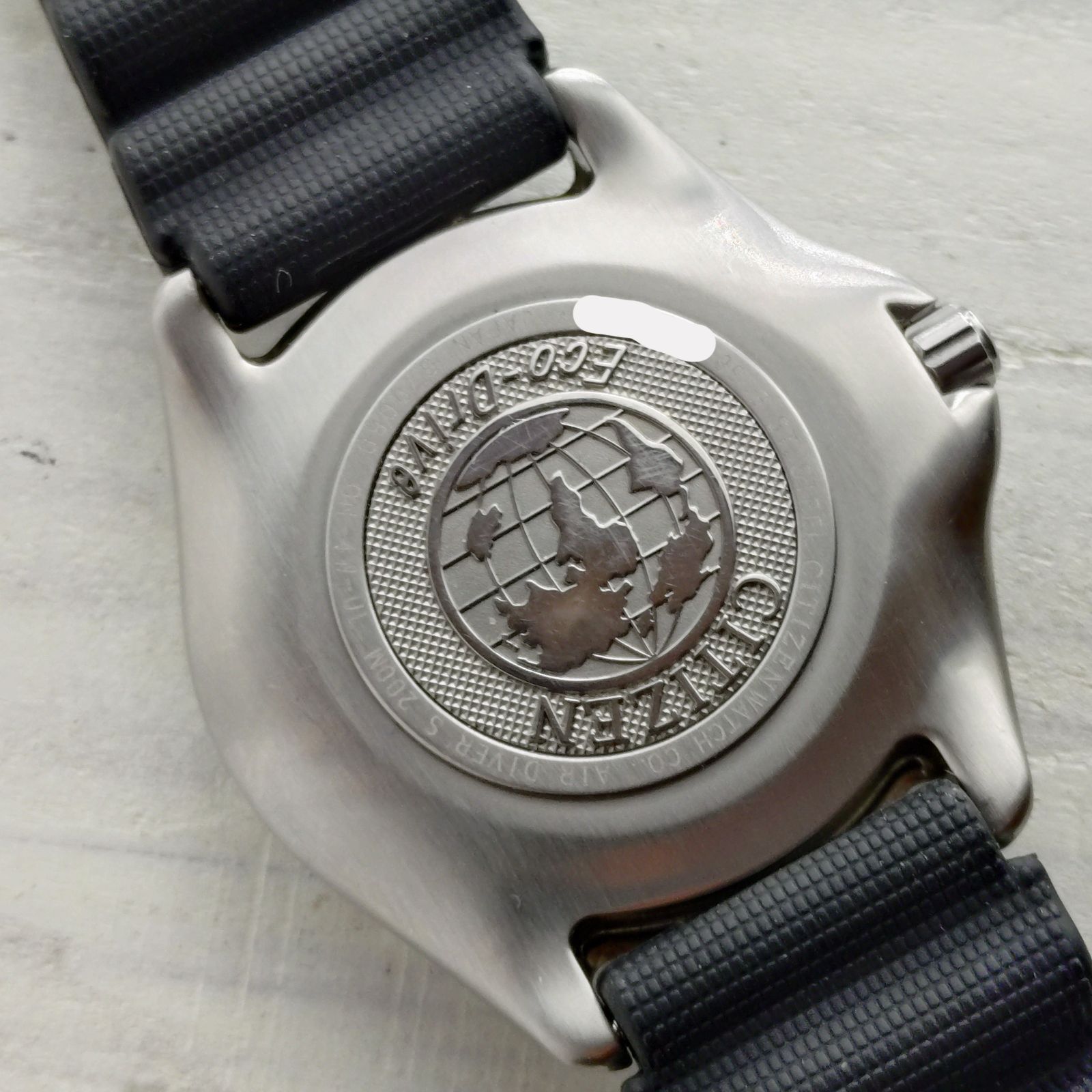 CITIZEN シチズン E168-T005446 エアダイバー200m エコドライブ 稼動品