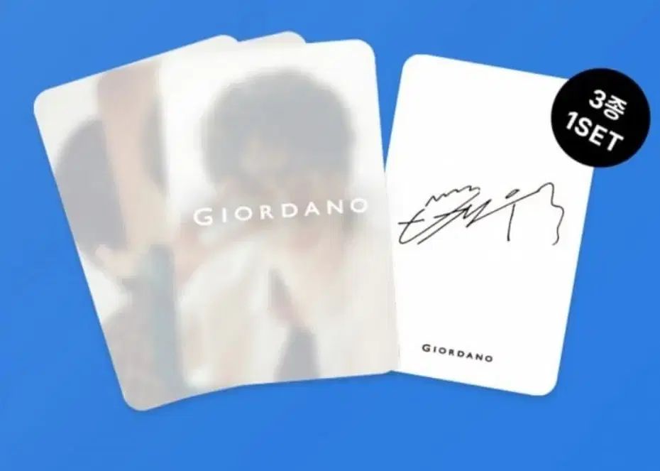 GIORDANO ボン・ウソク フォトカード トレカ