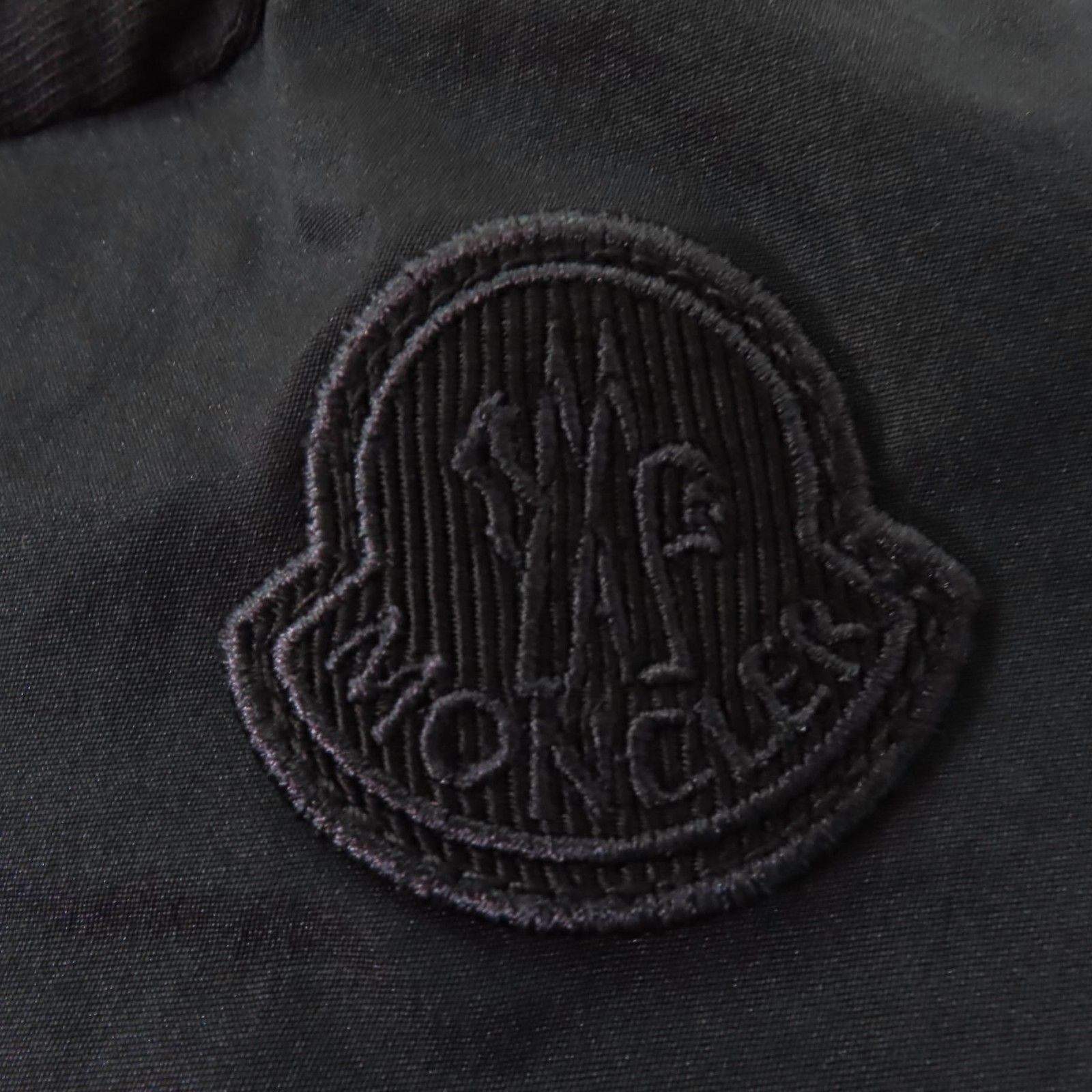 MONCLER ブラックモンクレールロゴワッペン付きスウェット Sコットン素材 MONCLER - 新品未使用タグ付き☆MONCLER Logo Patch スウェット