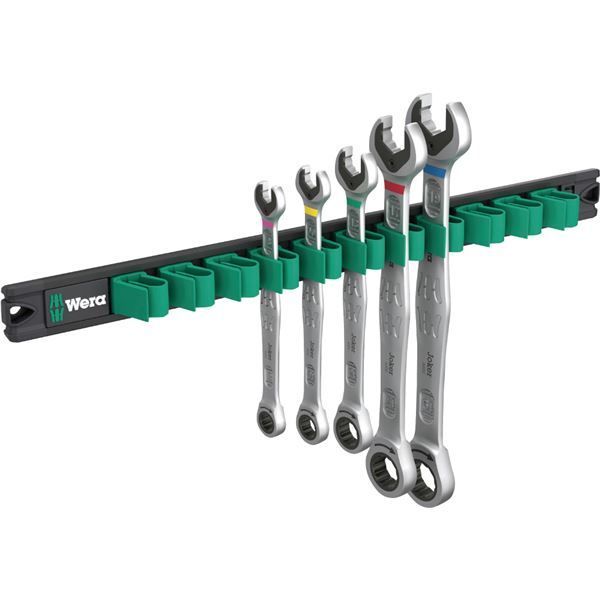 WERA ヴェラ 5本組コンビネーション ラチェットレンチ セット マグネットレール付 8X144 10X159 13X177 17X224 19X246mm 020015