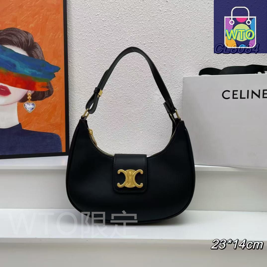 CELINE☆ショルダーバッグトリオンフAVA_MOYEN_ TOILEパリ発 セリーヌ(CELINE)セリーヌ AVA アヴァ トリオンフ ミディアム