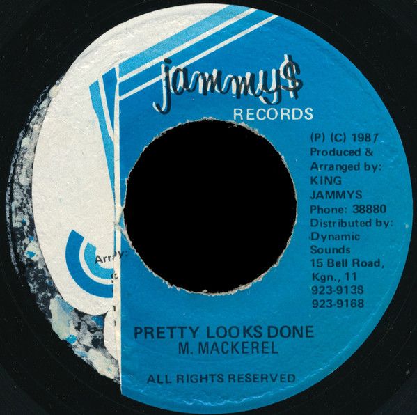 ジャマイカ7” Major Mackerel Pretty Looks Done NONE Jammys