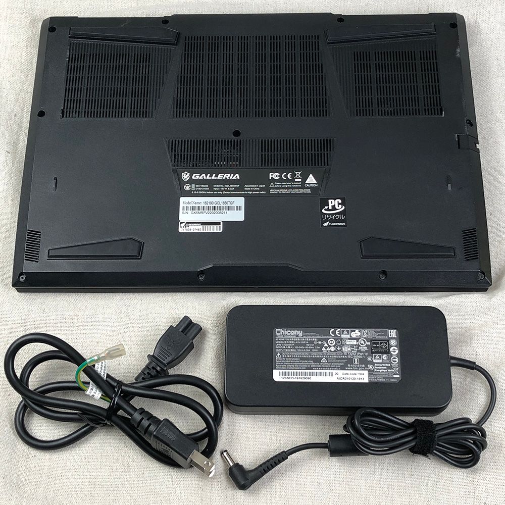 Galleria GCL1650TGF ジャンク品 ジャンク GALLERIA GCL1650TGF i5 GTX1650Ti 16GB 512GB - メルカリ