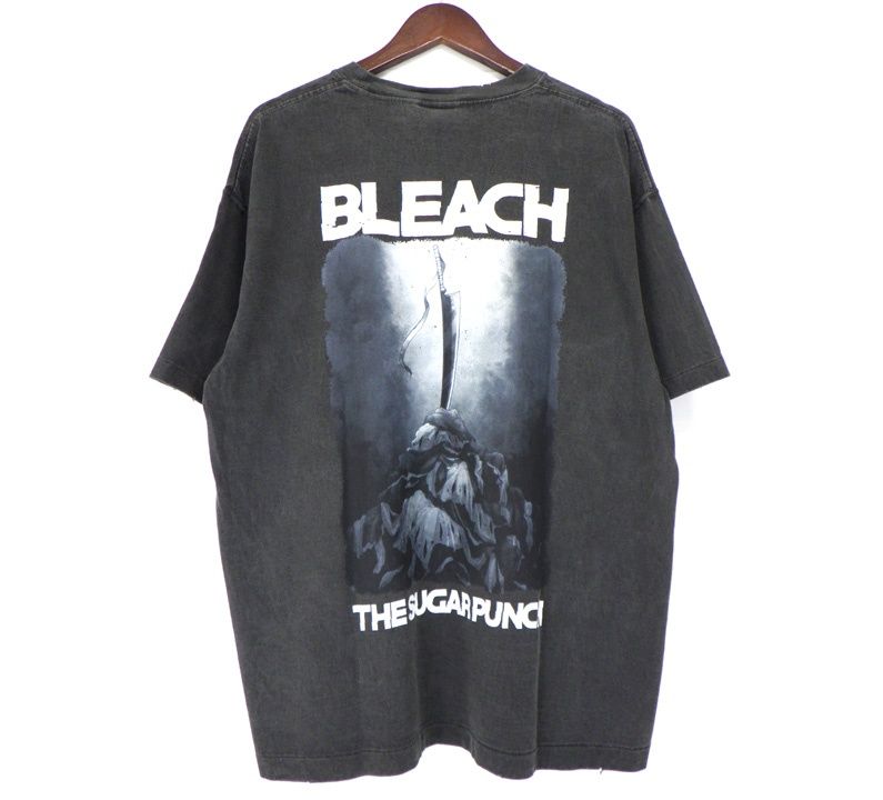 シュガーパンチ THE SUGAR PUNCH 25SS BLEACH S|S T-Shirt ZANPAKUTOU TBLM24AM008 斬魄刀 バック プリント 半袖 Tシャツ 39908