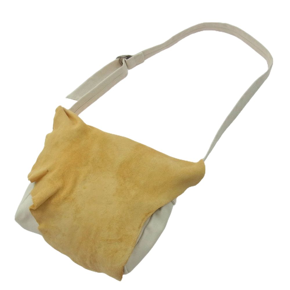 VISVIM ビズビム 24AW 0224903003009 ICT UT SATCHEL S IVORY サッチェル アイボリー ショルダー バッグ オフホワイト系 イエロー系 上