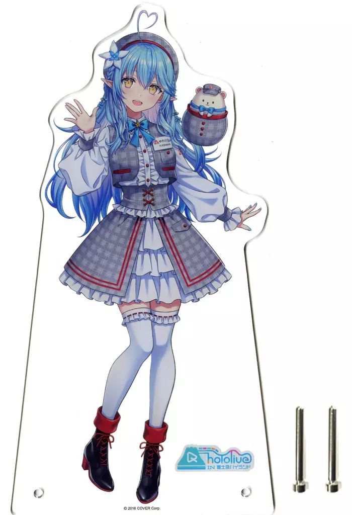 ホロライブ in 富士急ハイランド ビッグアクリルスタンド 雪花