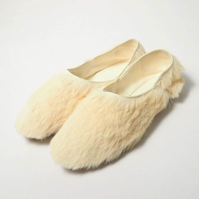 JIL SANDER ジルサンダー スリッポン サイズ35 1|2 サイズ35.5 23.5cm相当 ハラコレザー スリッポン イタリア製 ブランド古着 20250202|GP2450