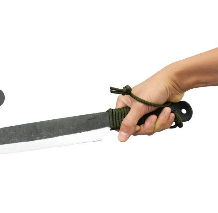 TS239 黒打鉈両刃165ﾊﾟﾗｺｰﾄﾞ柄