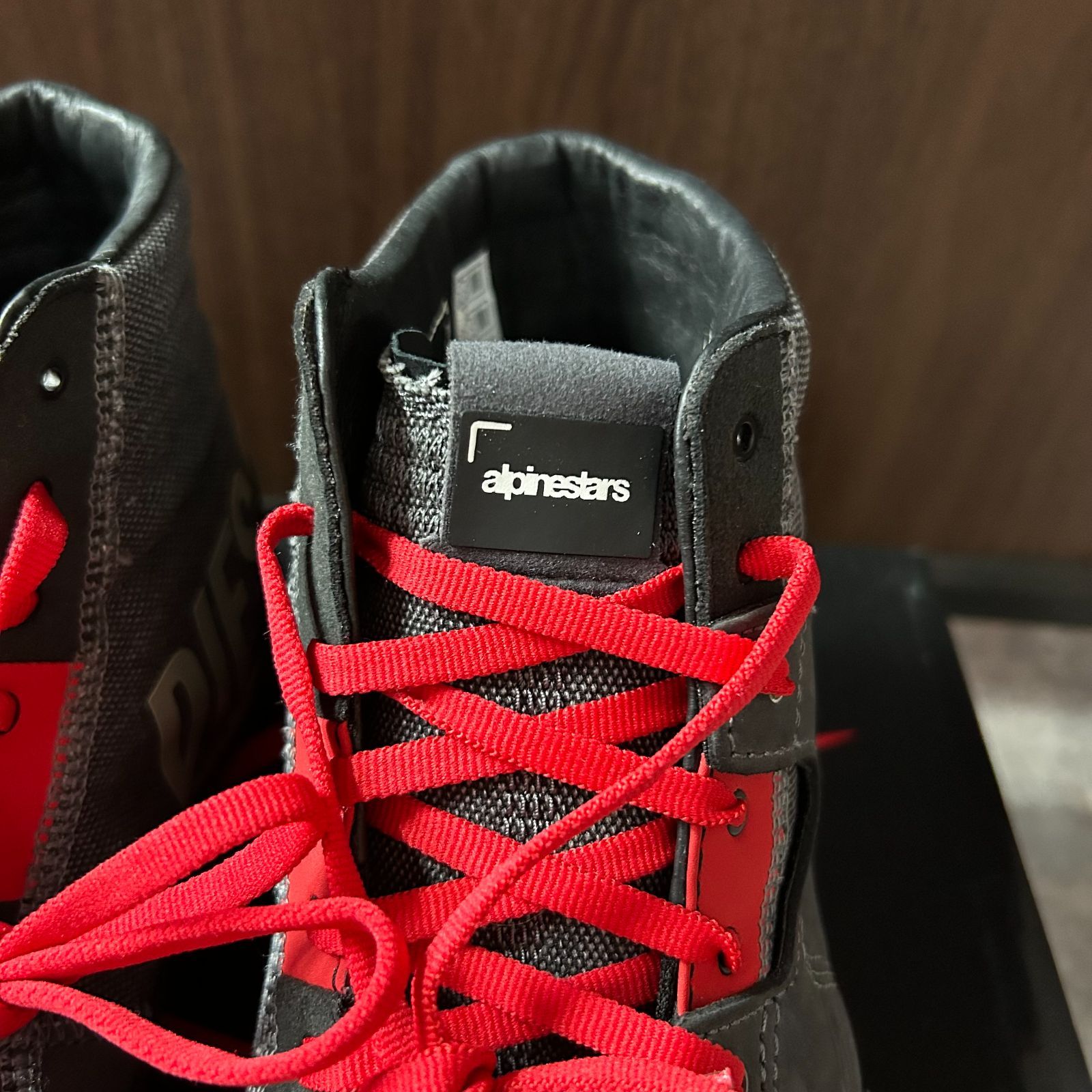 Alpinestars Diesel バイクシューズ グレー/レッド