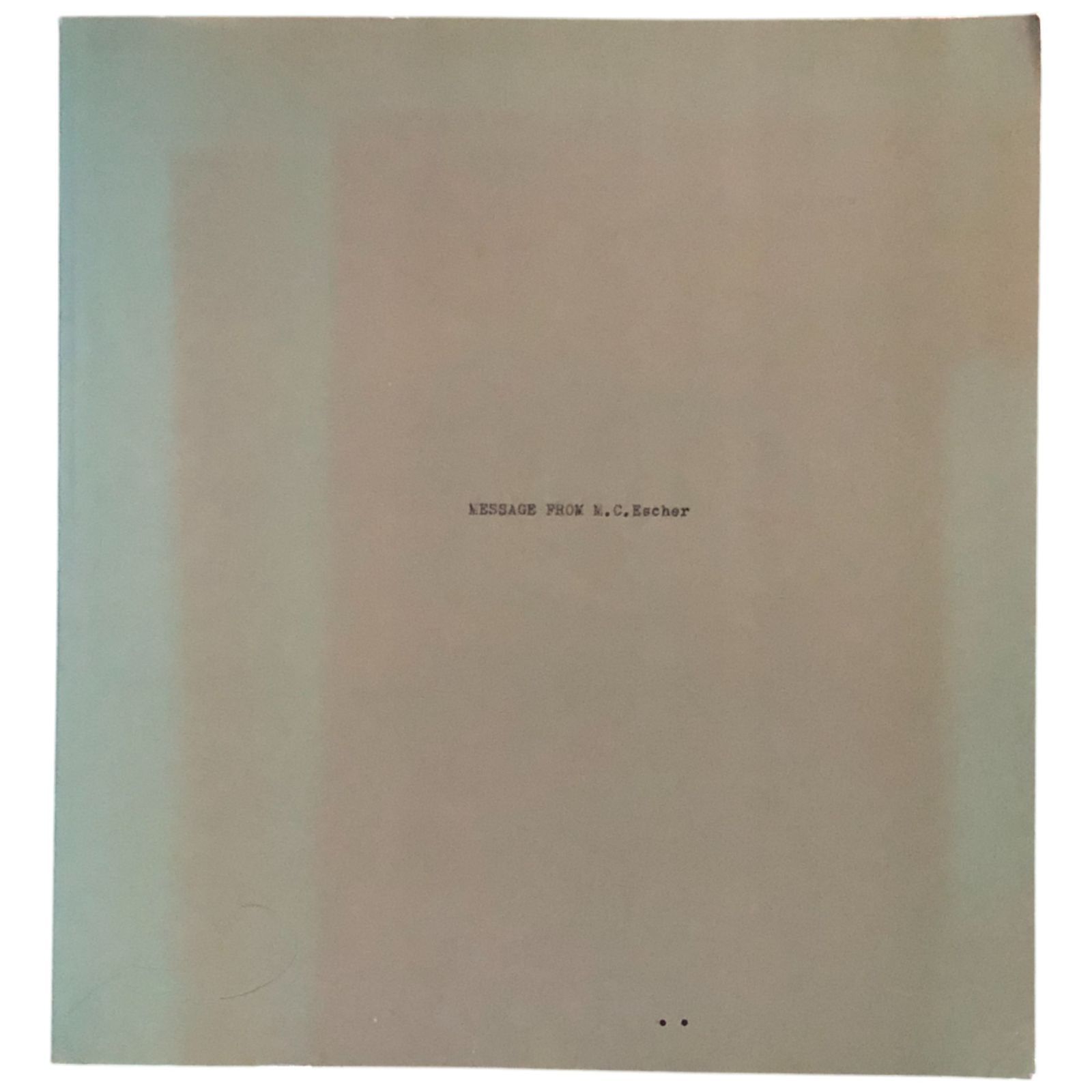 M・C・エッシャー ? 甲賀正治コレクション 日本M.C.エッシャー著作権