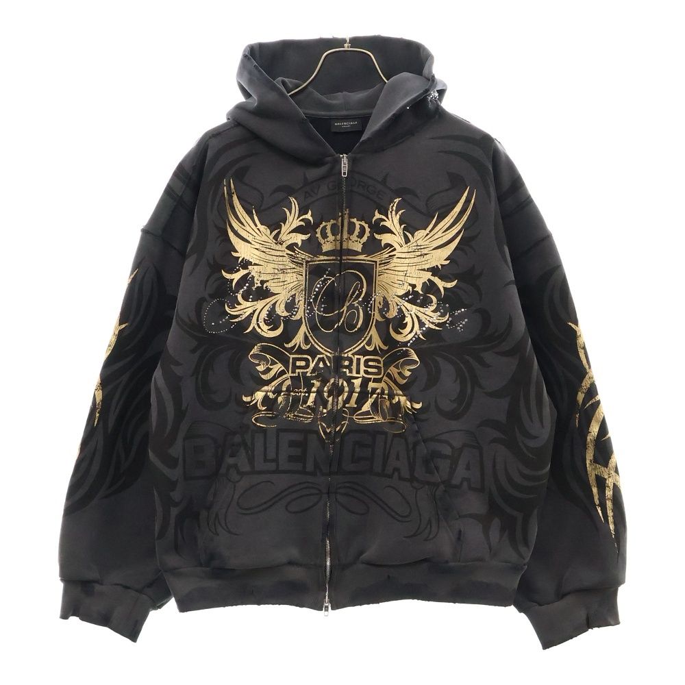 BALENCIAGA (バレンシアガ) 24AW REGULAR ZIP-UP HOODIE 1048