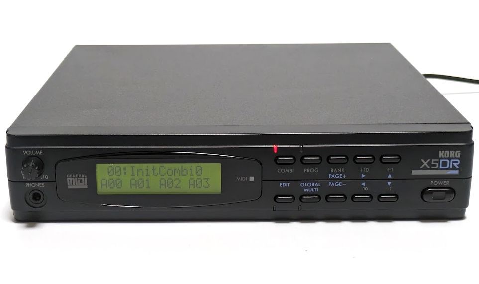 KORG X5DR 音源モジュール KORG 音源モジュールX5DR