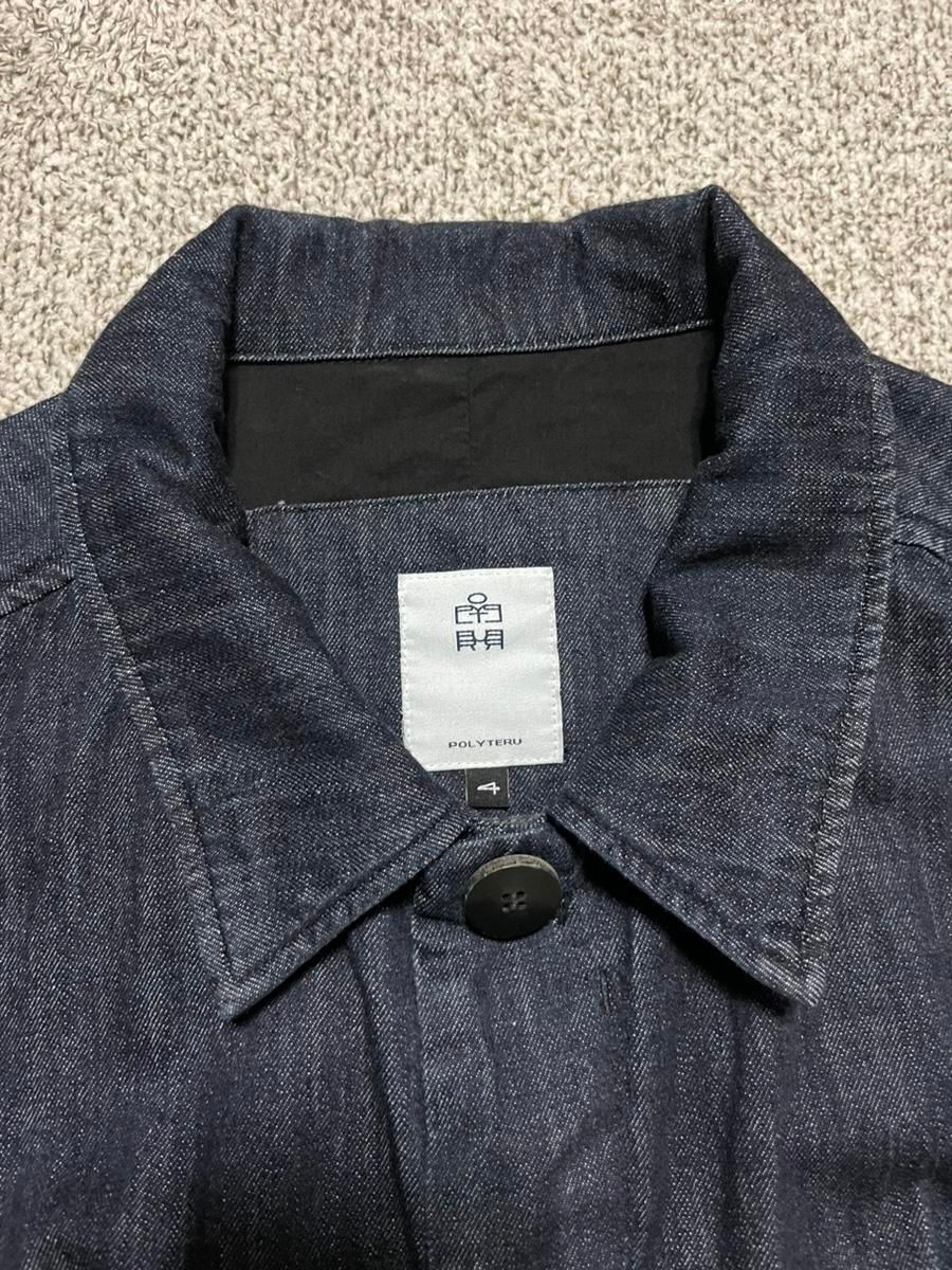 【Bunjang商品韓国直送】POLYTERU デニム トラッカー インディゴブルー 4 出品