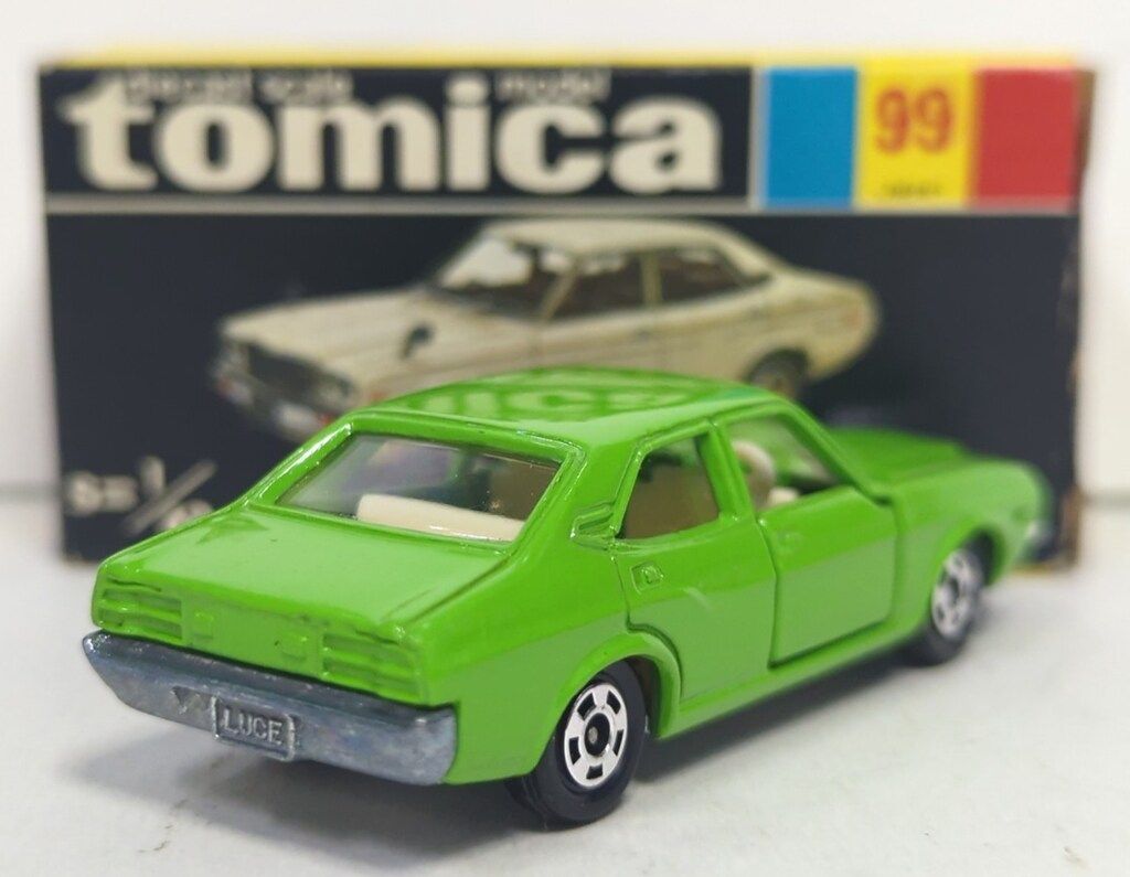 トミー トミカ黒箱 マツダルーチェAPカスタムGRII ライトグリーン 1H 99-2