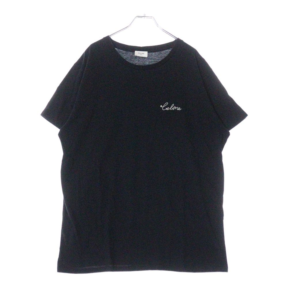 【ヴィンテージ】Rank:A☆Celine 2XL BLACK ロゴ 半袖 Tシャツ ヴィンテージ】Rank:A☆Celine 2XL BLACK ロゴ 半袖 Tシャツ