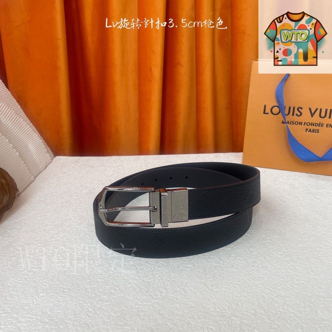 LOUIS VUITTON／ベルト／パリ限定品【ひろ】 ベルト・LV サークル プライム 20MMリバーシブル モノグラム