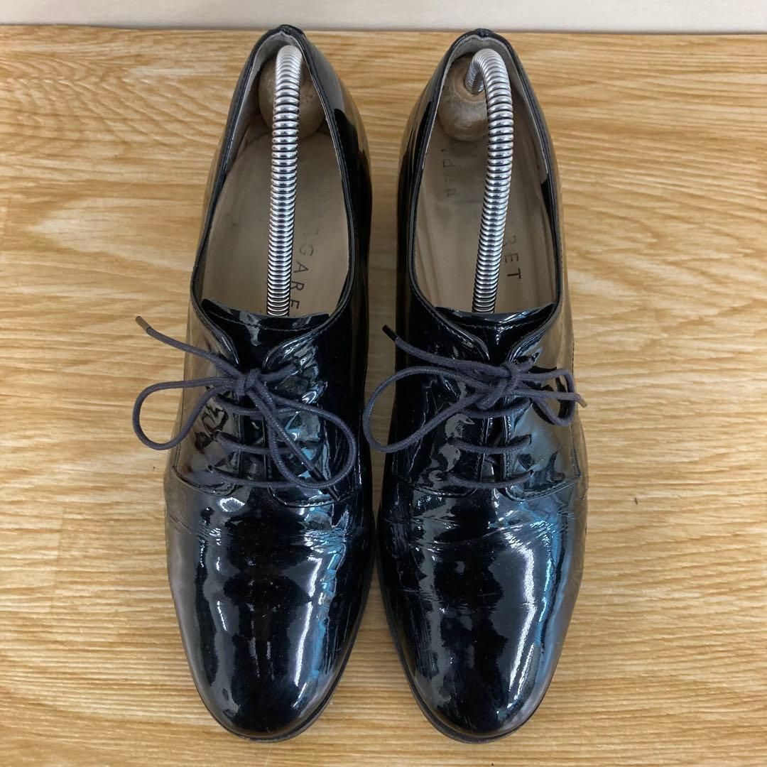 MARGARET HOWELL idea エナメルレースアップシューズ 24.0cm 