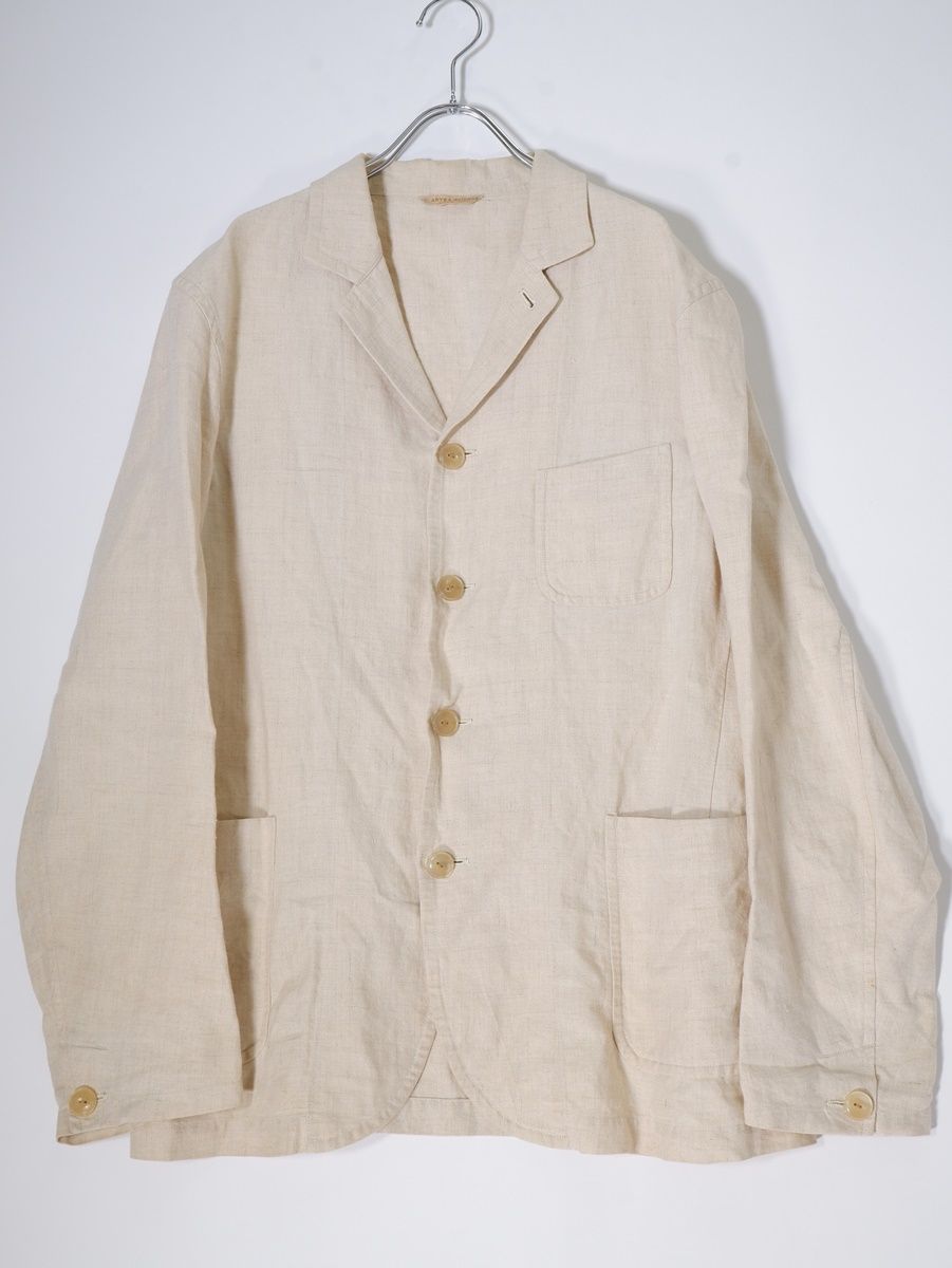 ARTS&SCIENCE Hempシャンブレー ヘンプ ジャケット ARTS&SCIENCEアーツ&サイエンス CHANVRE HEMP JACKET