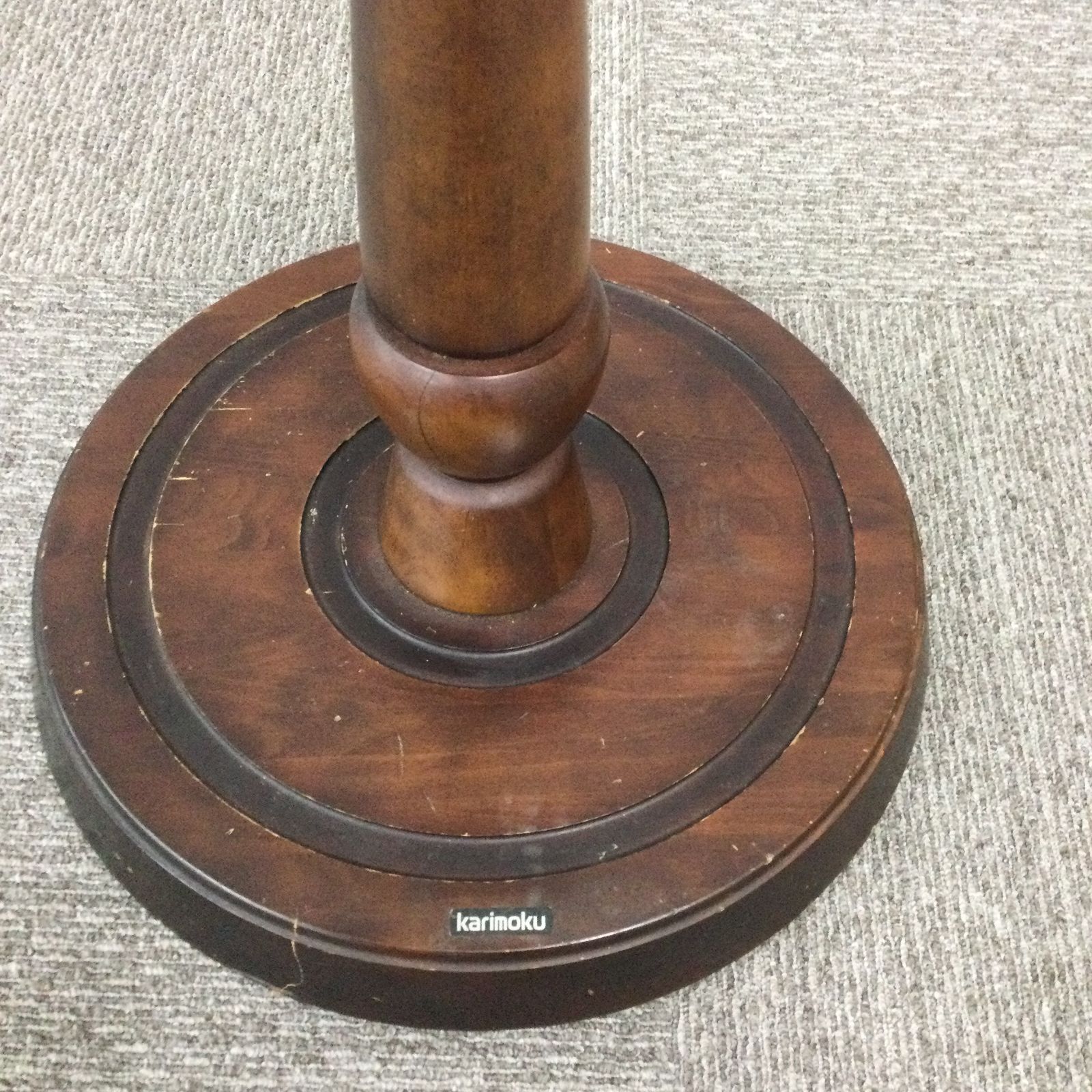 感と重厚感 引取 カリモク ポールハンガー A1046 #0896