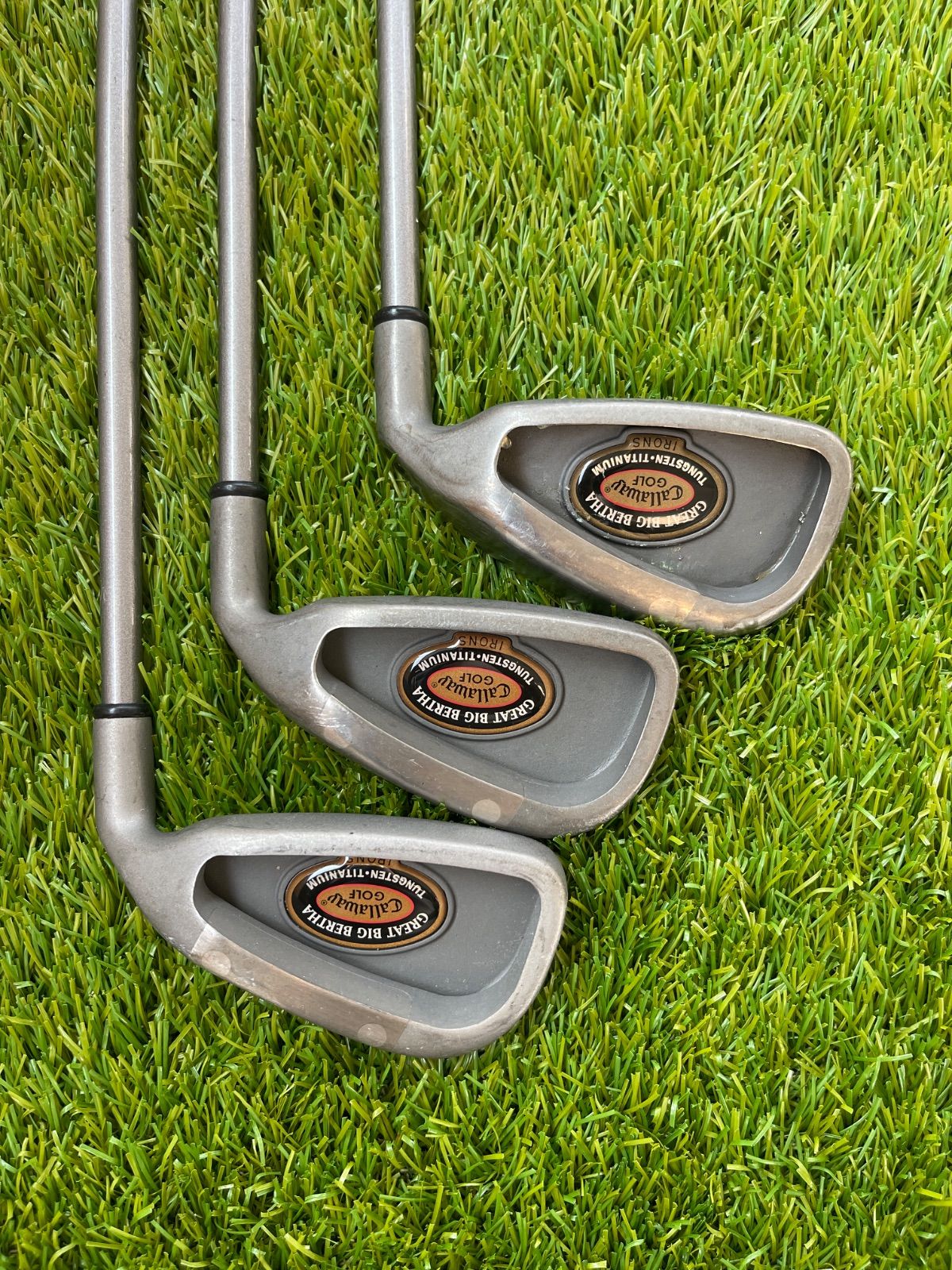 【値下げ中！残り3日】Callaway Big Bertha アイアン3本セット キャロウェイ アイアン 3本 Callaway GREAT BIG BERTHA - メルカリ