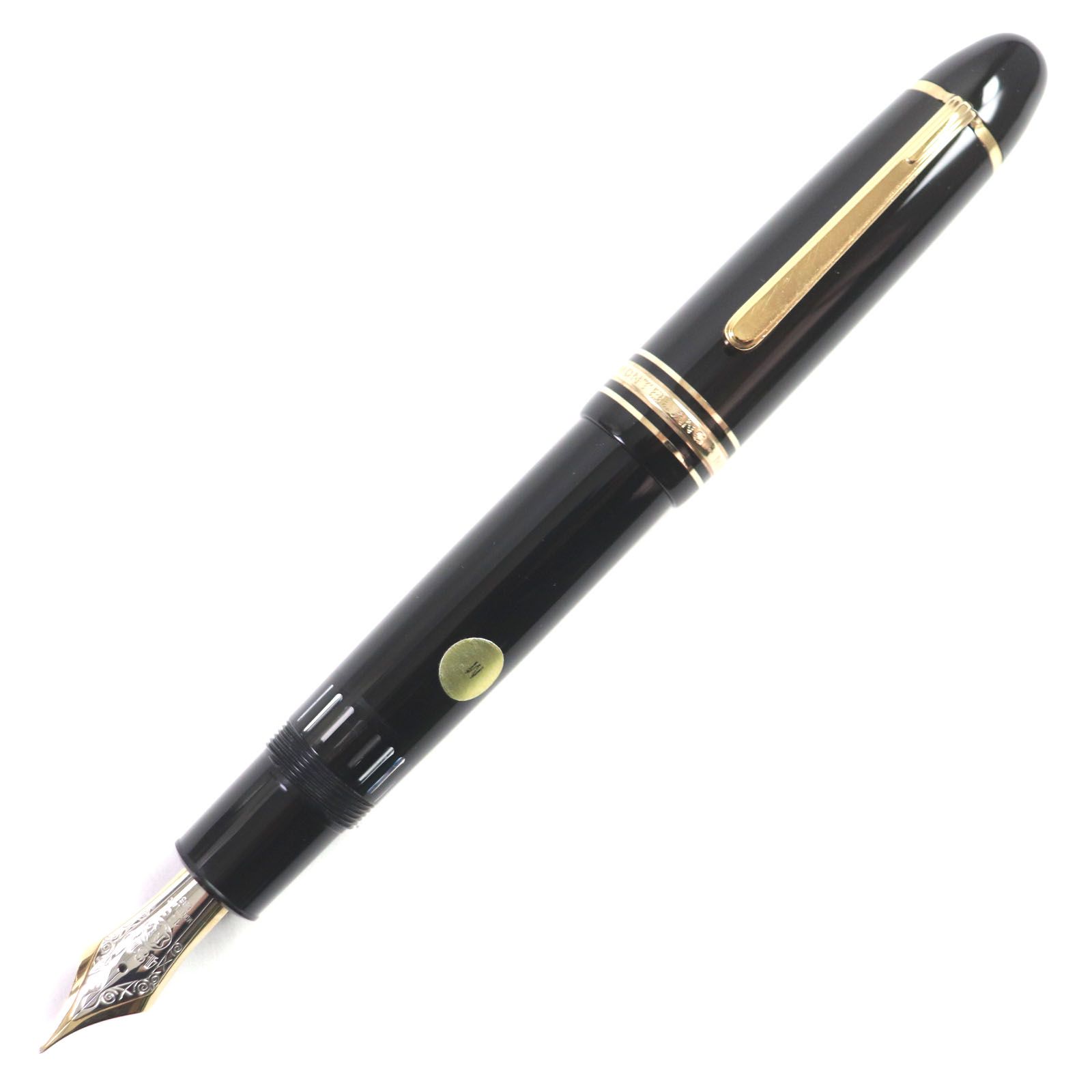 MONTBLANC モンブラン マイスターシュテュック 149 ペン先14K ホワイトスター 万年筆 ブラック ゴールド Mニブ ドイツ製 メンズ