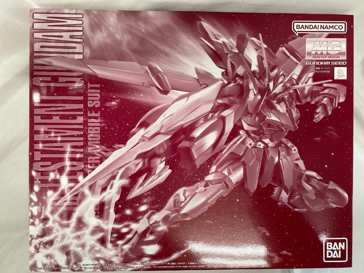 未開封】1/100 MG ZGMF-X12A/RGX-00 テスタメントガンダム 「機動戦士