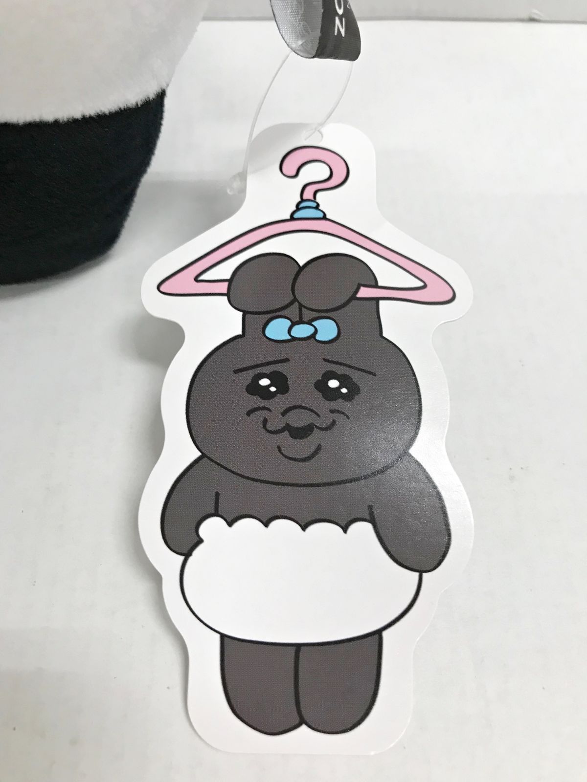 33.【タグ付】おぱんちゅうさぎ(Black) ぬいぐるみ BLACK COLLECTION