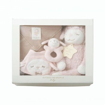 りぶはあと ひつじのメイプルベビー ギフトボックス4点セット サクラ 28003-23