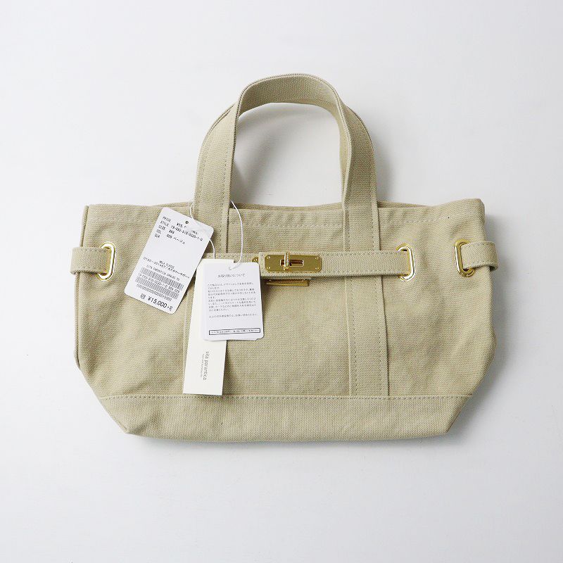 未使用 Deuxieme Classe SITA PARANTICA シータ パランティカ CANVAS TOTE MINI BAG キャンバストート バッグ /ベージュ【2400014133189】 - メルカリ