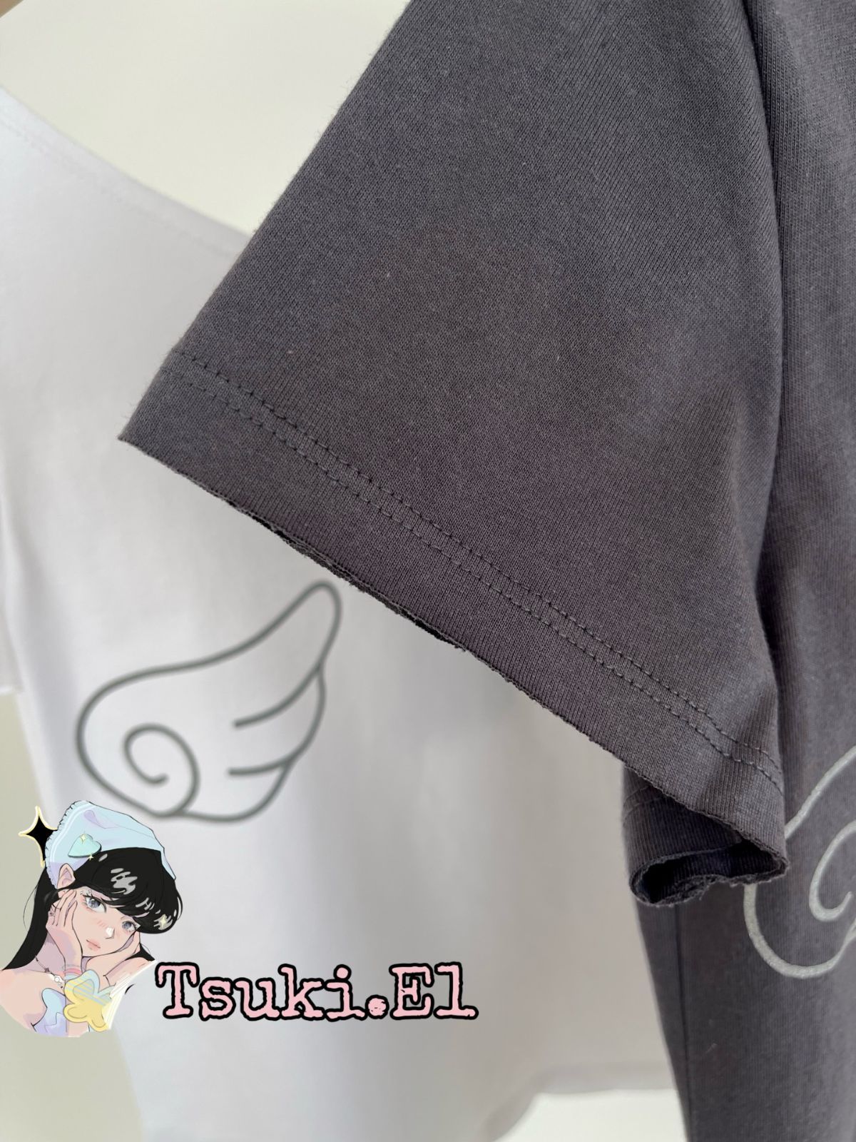新品 韓国 COYSEIO コイセイオ WING T-SHIRT 人気 半袖 Tシャツ