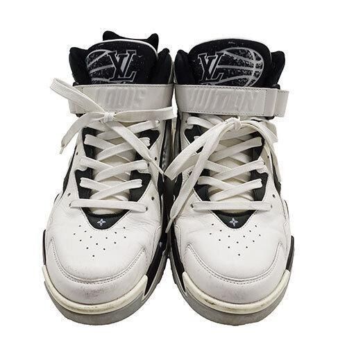 ルイ ヴィトン スニーカー レザー トレイナー2ラインスニーカー 27 cm